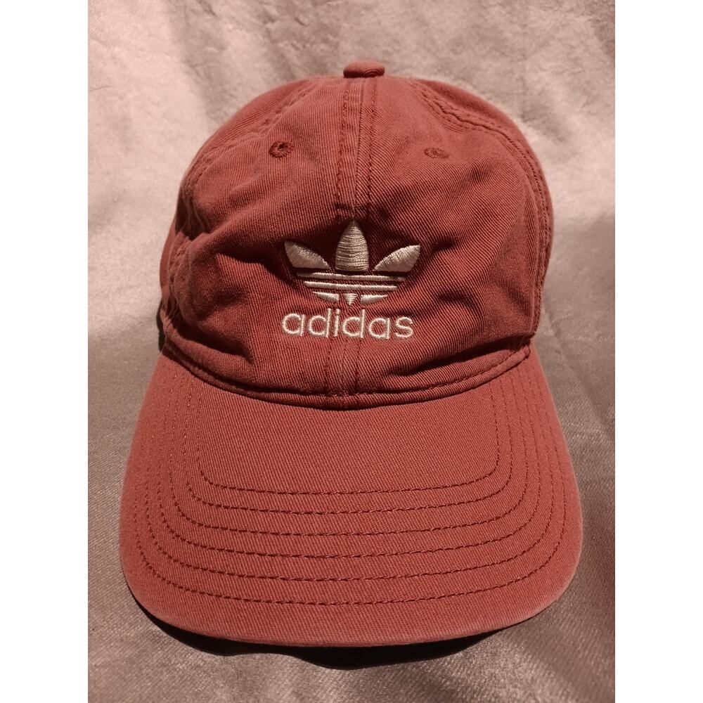 Adidas Originals Strapback Hat Pink Relaxed Fit Womens Athletic Cap Casual